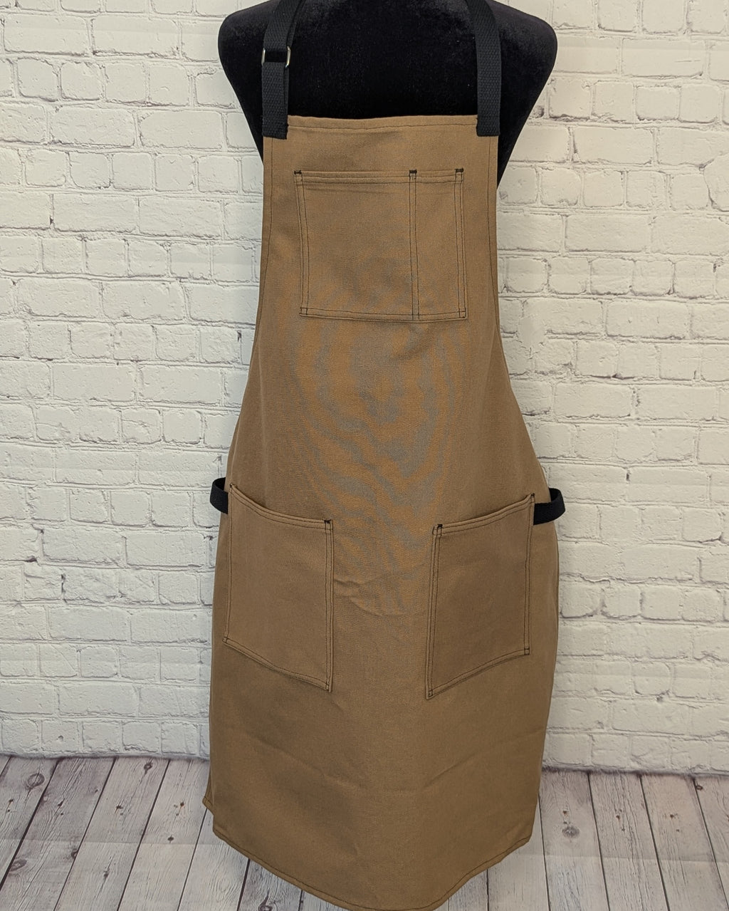 Tan Canvas Grilling Apron