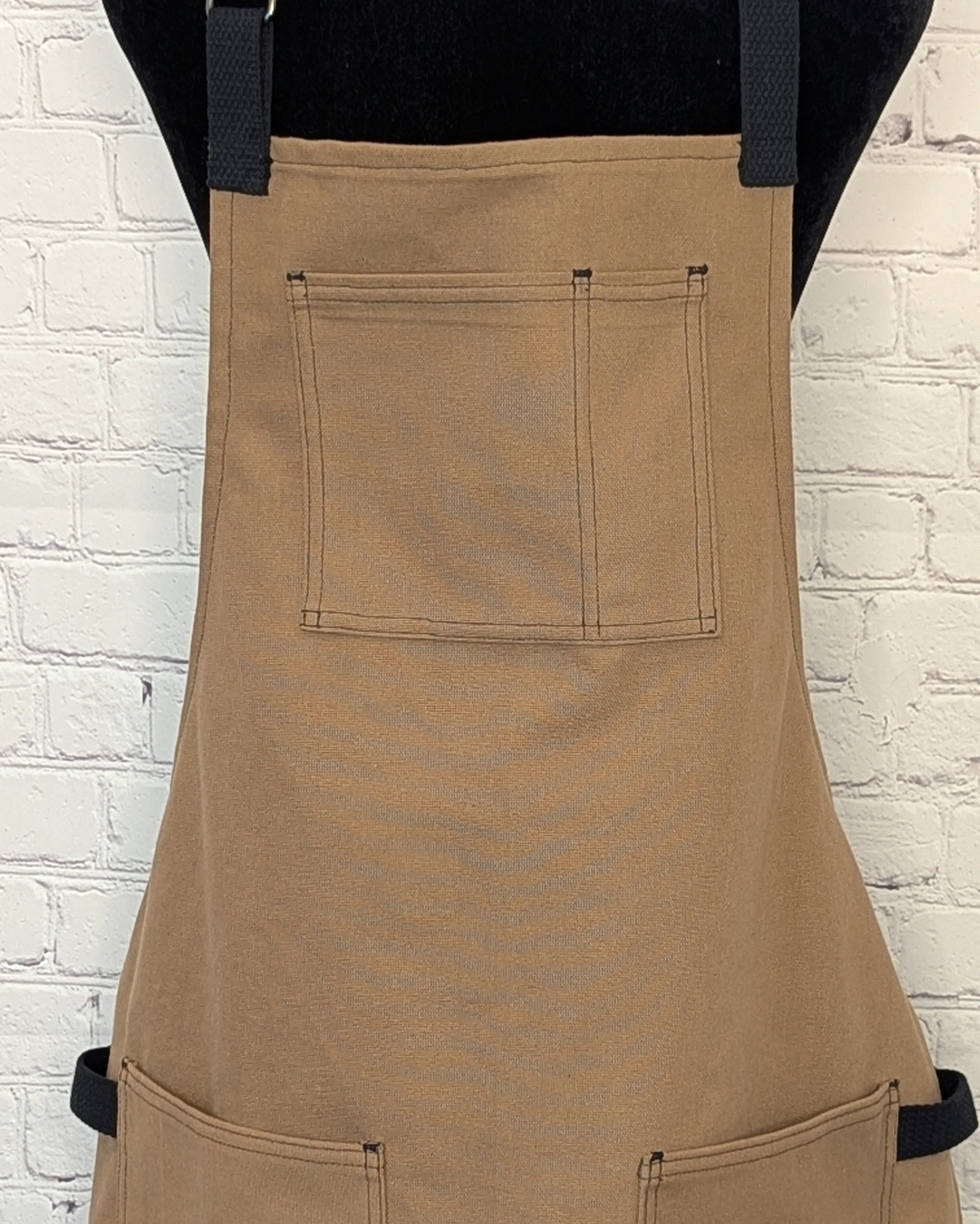 Tan Canvas Grilling Apron