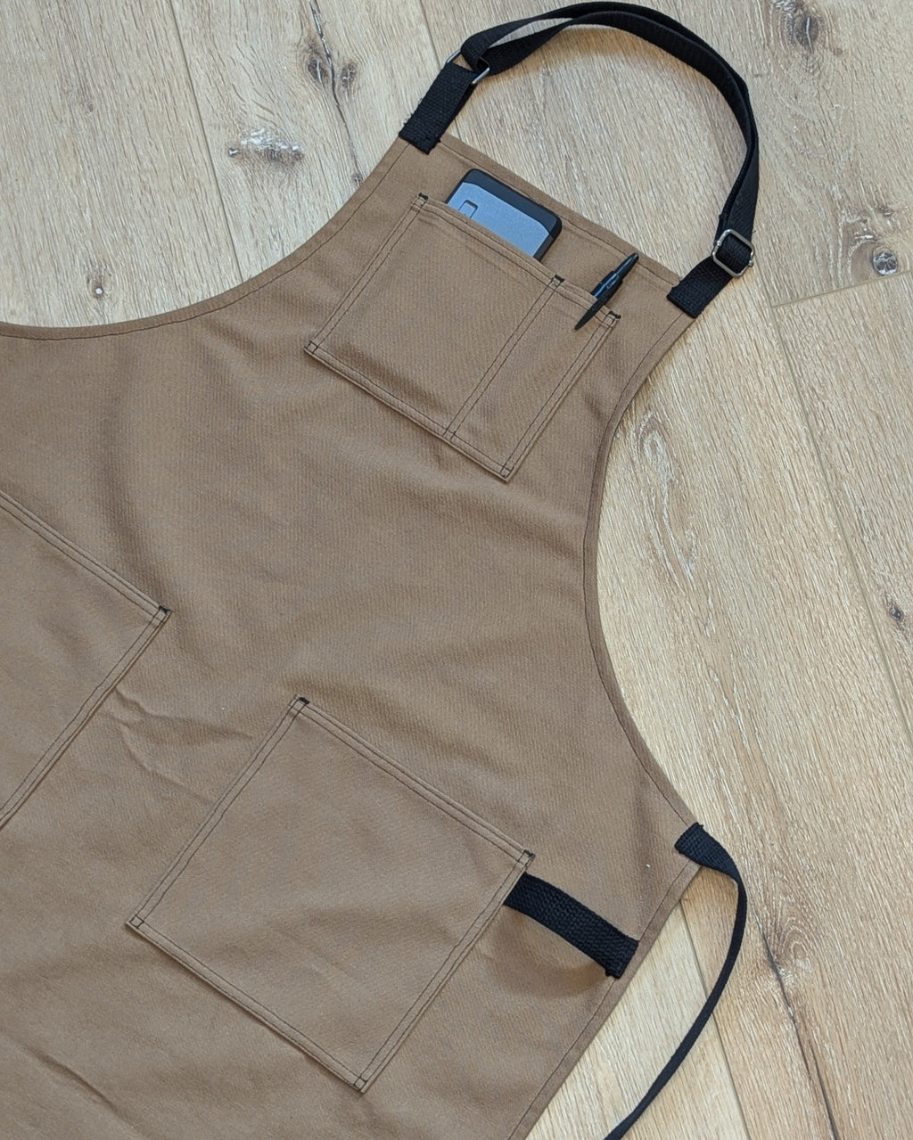 Tan Canvas Grilling Apron