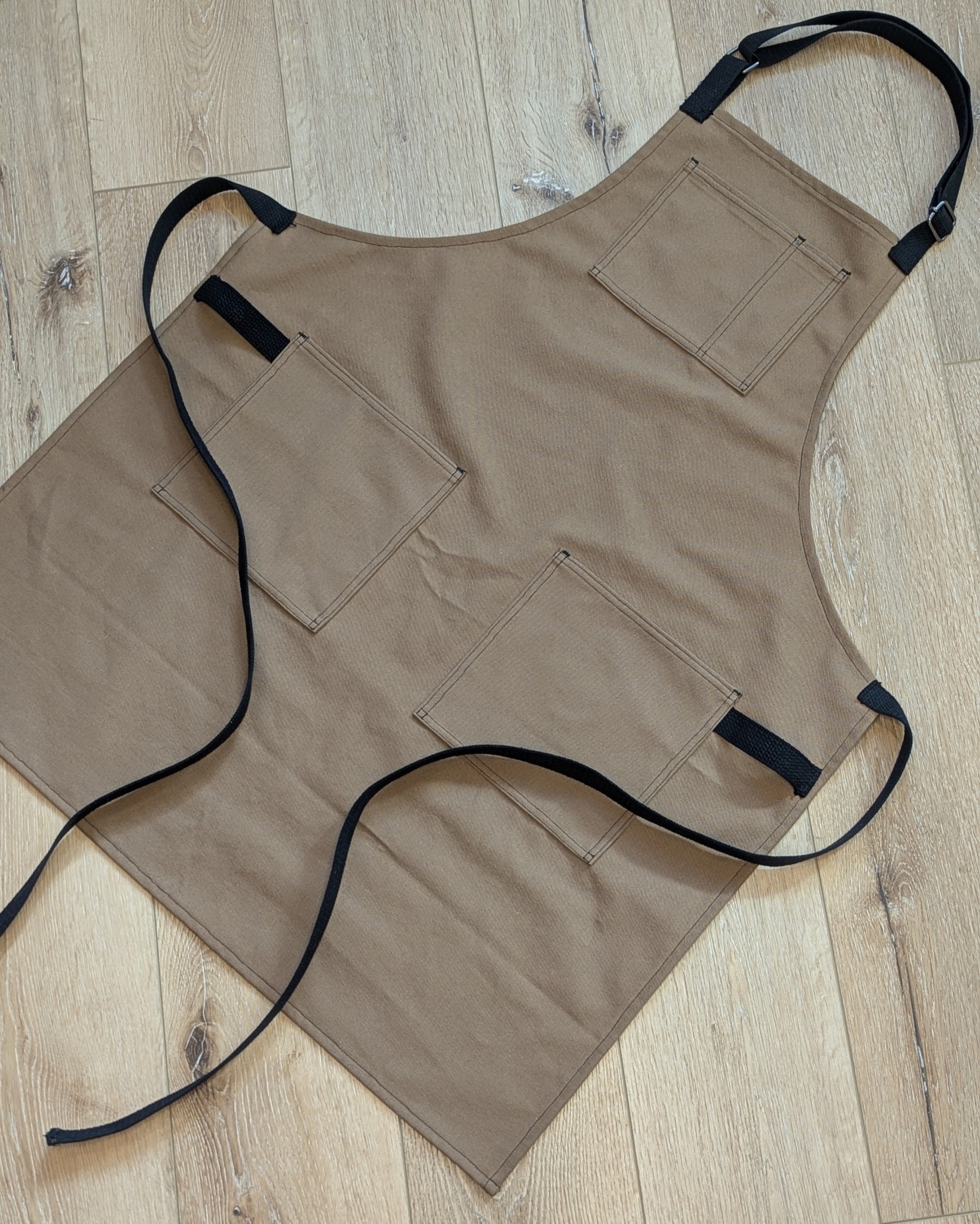 Tan Canvas Grilling Apron