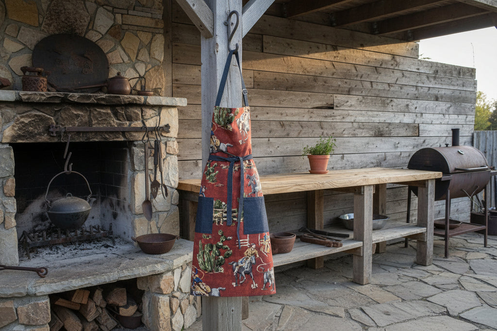 Classic Apron w/ Western Theme